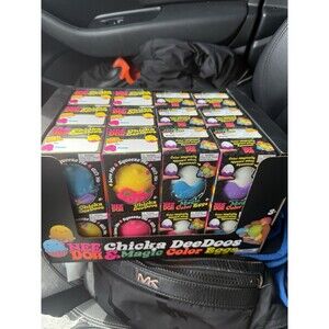 1 Case [24 PCS] Nee Doh Chicka DeeDoos & Magic Color Eggs